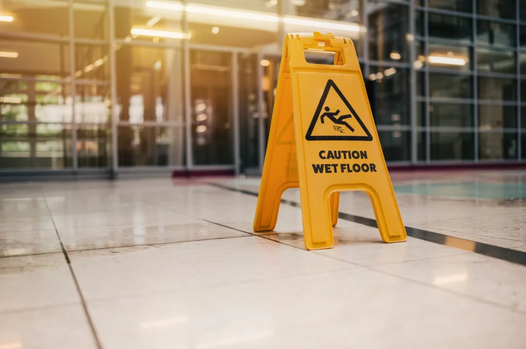 Wet Floor Slip and Fall Accident in Florida | Call 800-332-6436